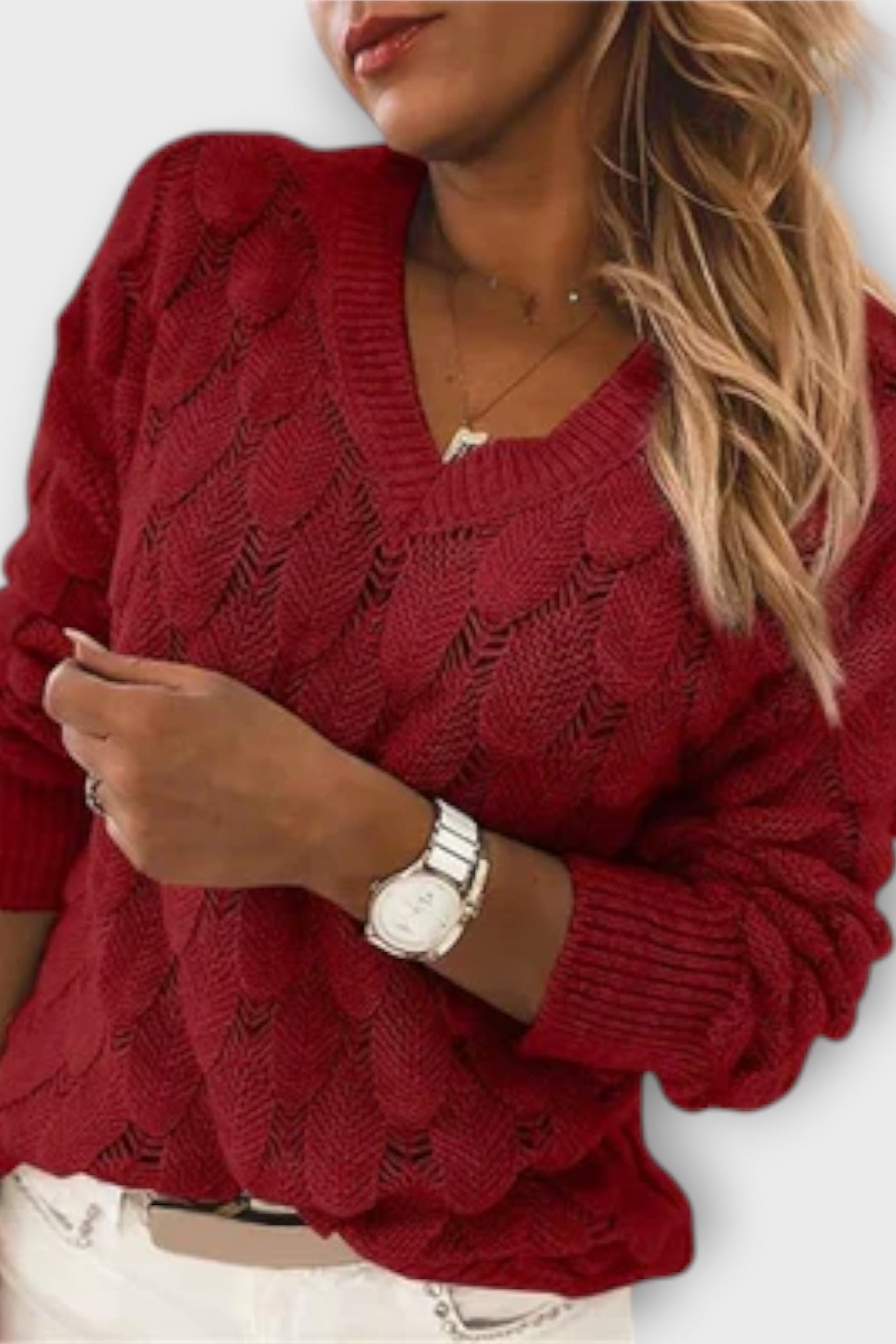 Agnes | V-neck Sweater