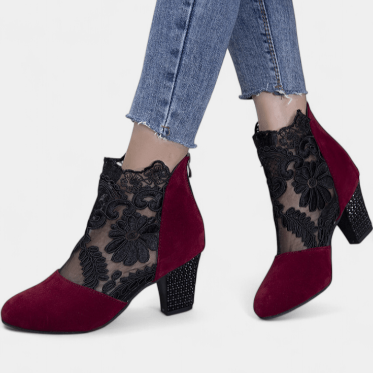 Alaine | Flower heels