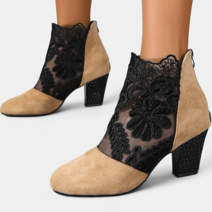 Alaine | Flower heels