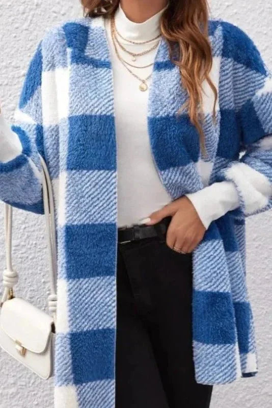 Alberta | Checkered Hoodie