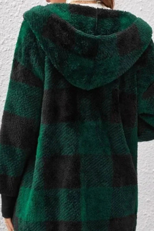 Alberta | Checkered Hoodie