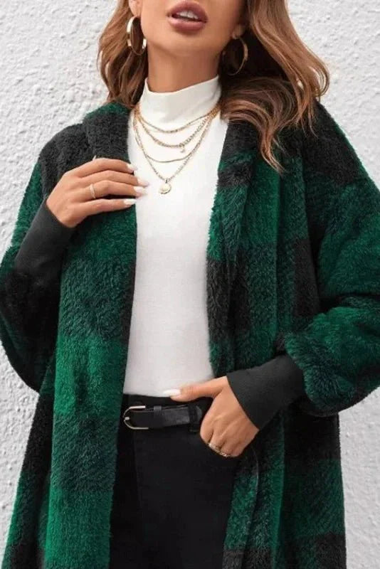 Alberta | Checkered Hoodie