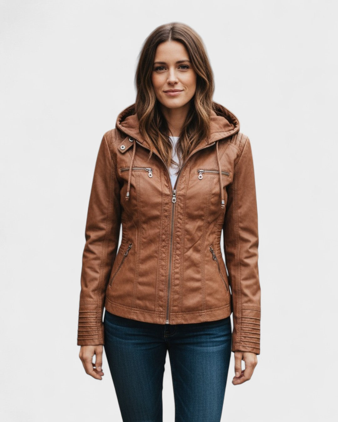 Alberte™ | Leather jacket