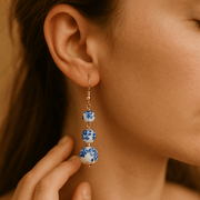 Albertha | Blue Earrings