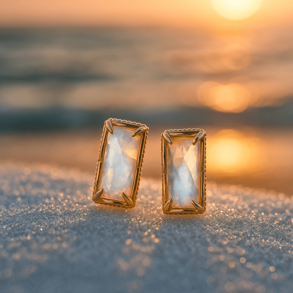 Albertha | Gold-plated earrings