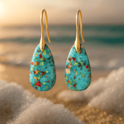 Asta | Coral earrings