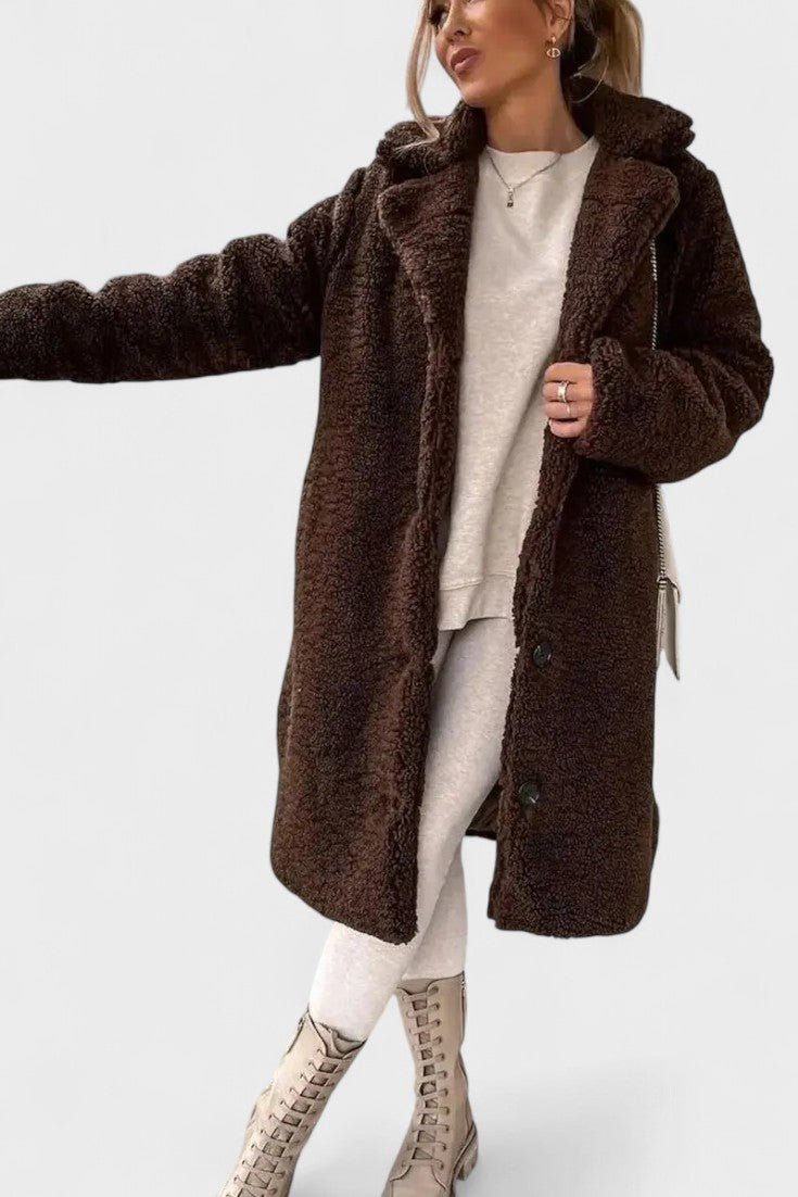 Birgitte™ | Elegant teddy jacket in a luxurious design