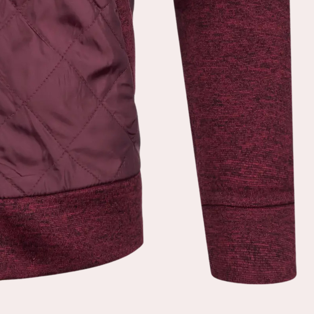 Bo | Moderne cardigan med lynlås til mænd