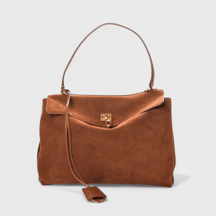 Cecilie | Gold Lock Bag