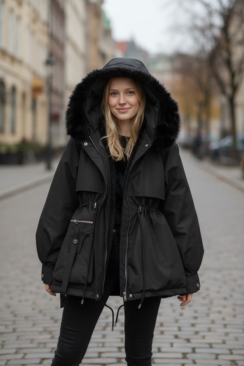 Cecilie™ | Elegant winter jacket in luxurious design