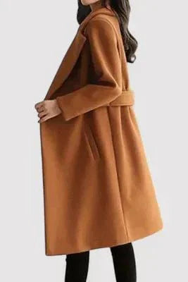 Clara | Elegant belted coat