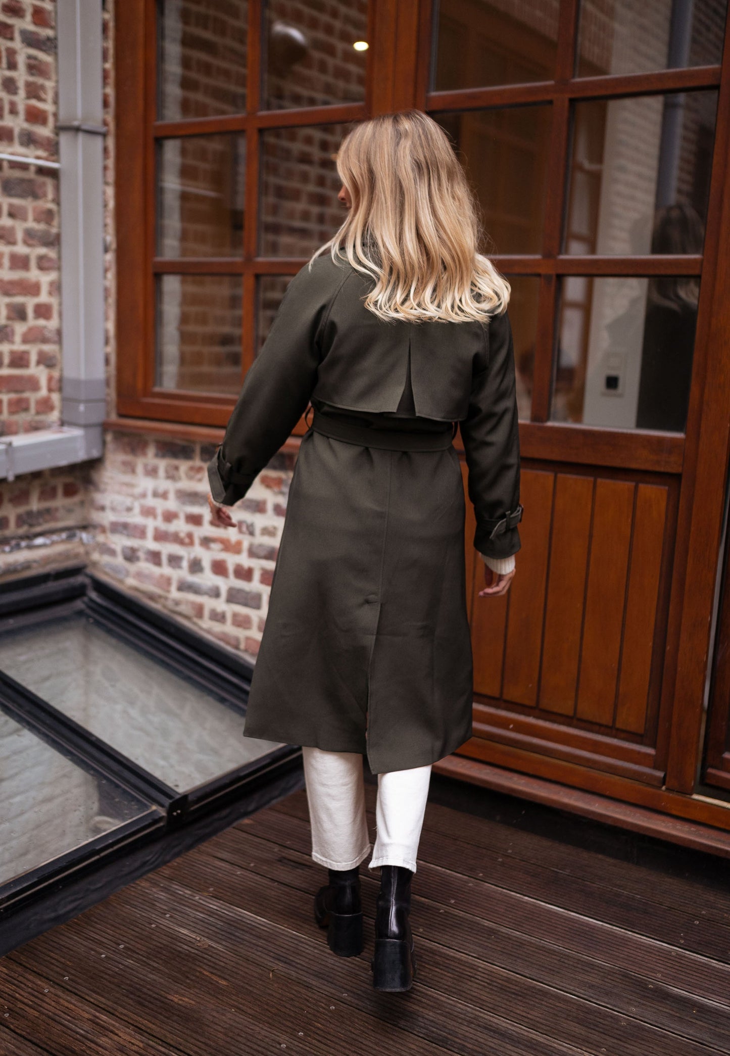 Karla | Elegant Trenchcoat til Kvinder