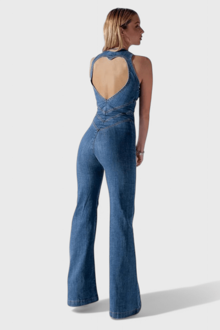 Ditte | Denim jumpsuit