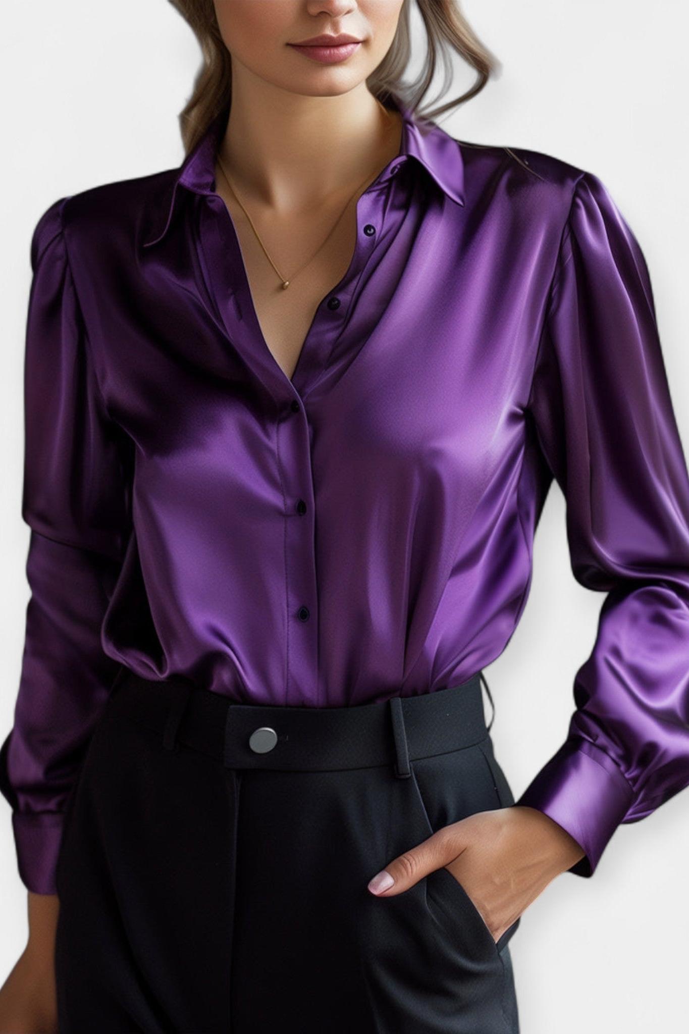 Ellen | Satin shirt