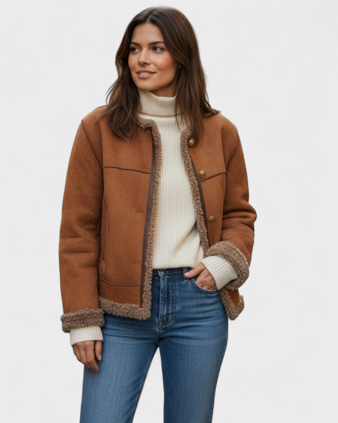 Ellinor™ | Lambskin coat