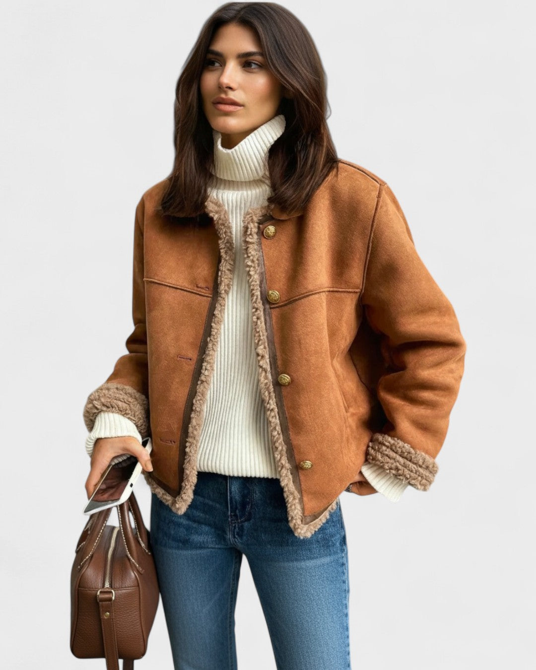 Ellinor™ | Lambskin coat