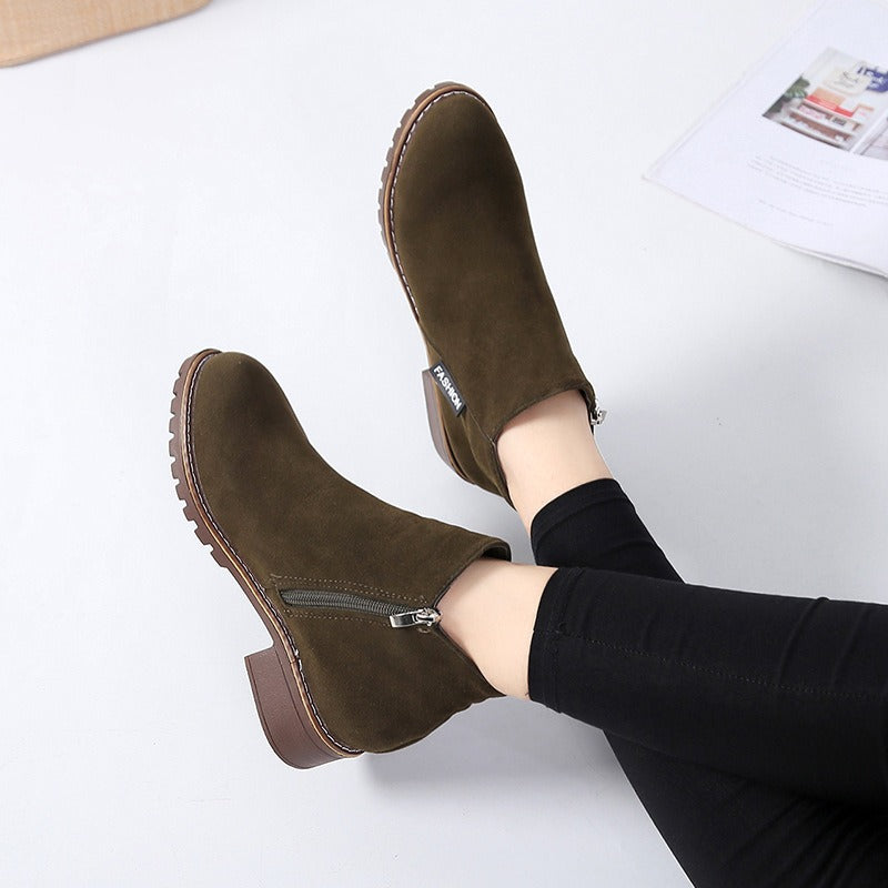 Emilia™ | Classic low heel winter boots