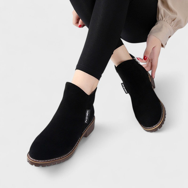 Emilia™ | Classic low heel winter boots