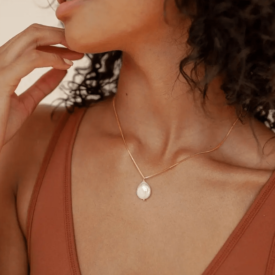 Freja | Gold-Edged Necklace