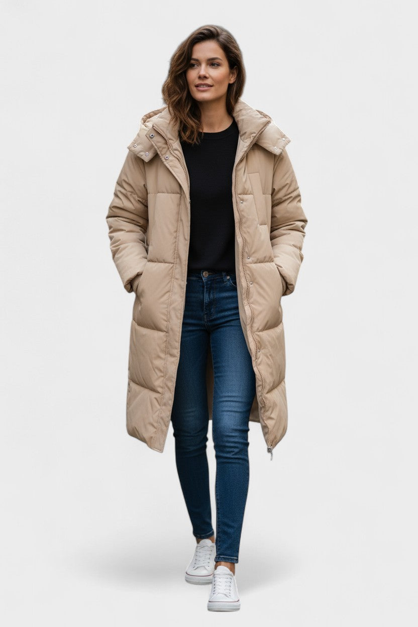 Gabriela™ | Fur ​​jacket with hood 