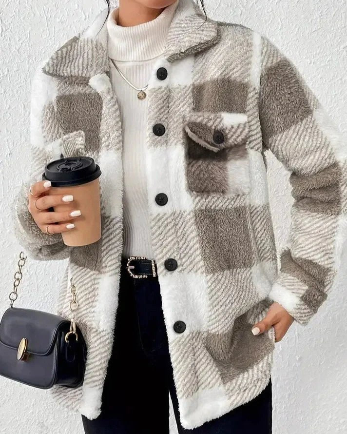 Gitte | Stylish fleece jacket