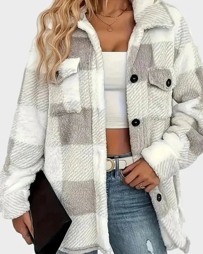 Gitte | Stylish fleece jacket