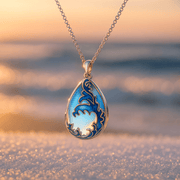 Ida | Enameled necklace