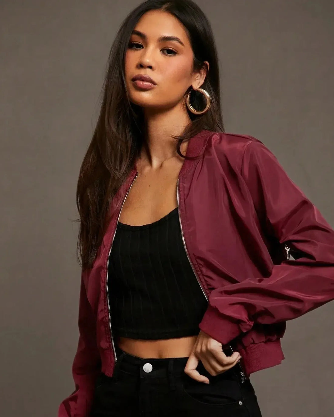 Ida | Light bomber jacket