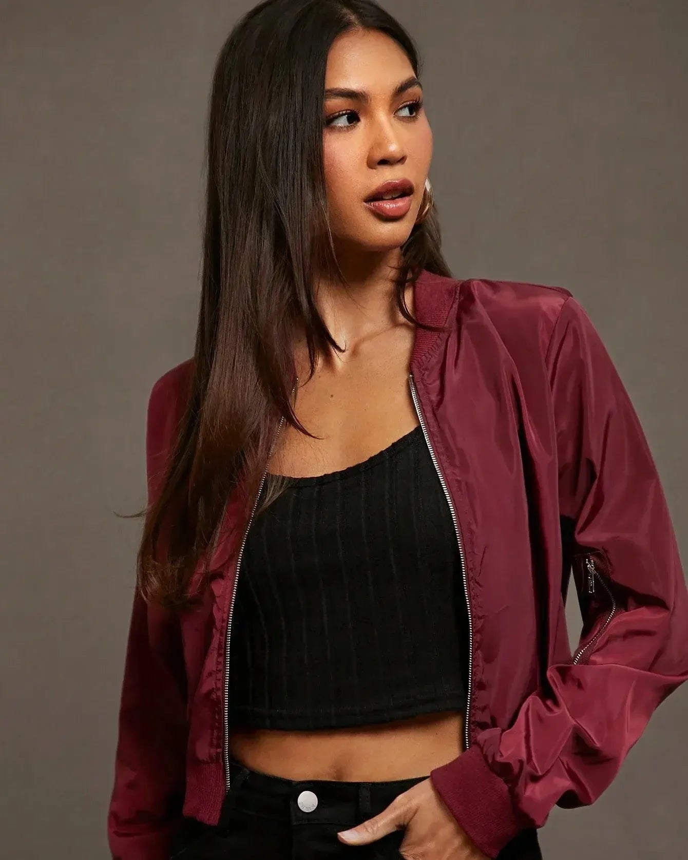 Ida | Light bomber jacket