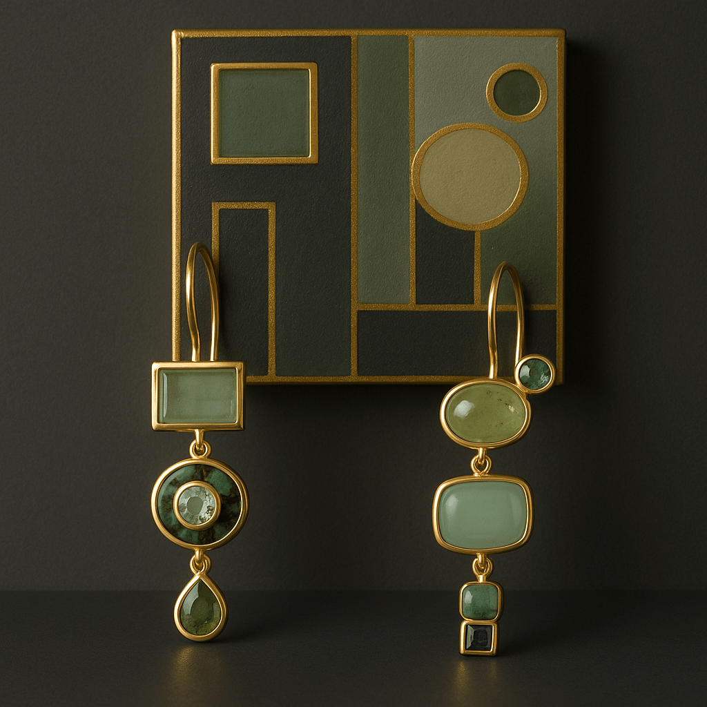 Johanne | Forest Heart Earrings