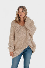 Katrine™ | Lightweight knit sweater with round neck