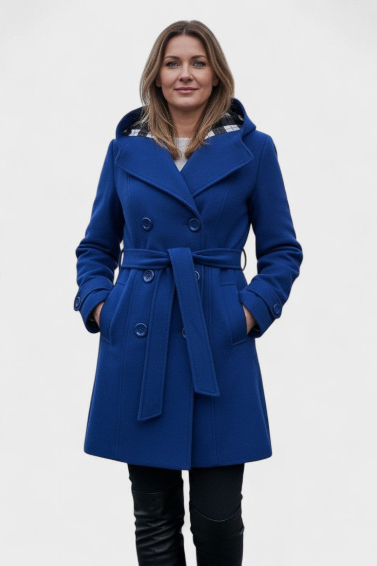 Leona™ | Elegant double-breasted coat