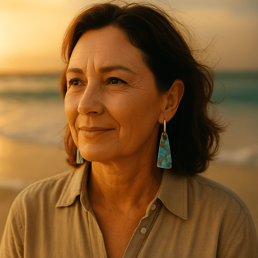 Louise | Blue earrings