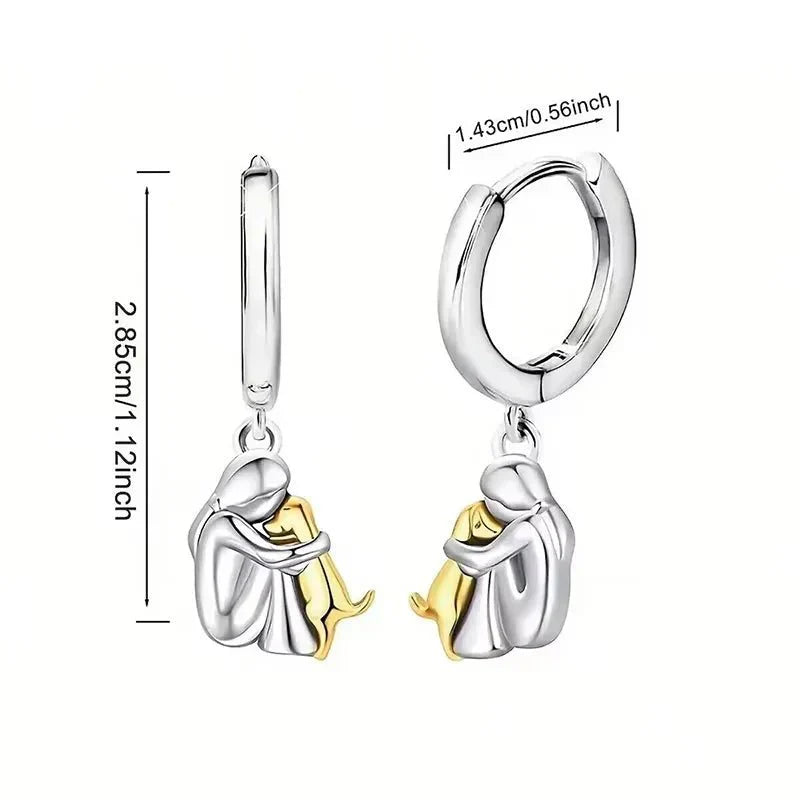 Louise | Kiss symbol earrings