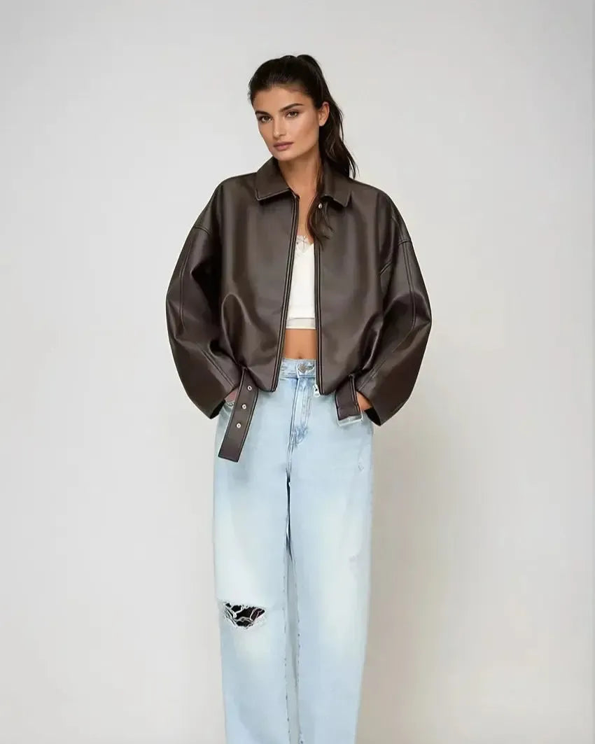Louise | Vegan Leather Jacket