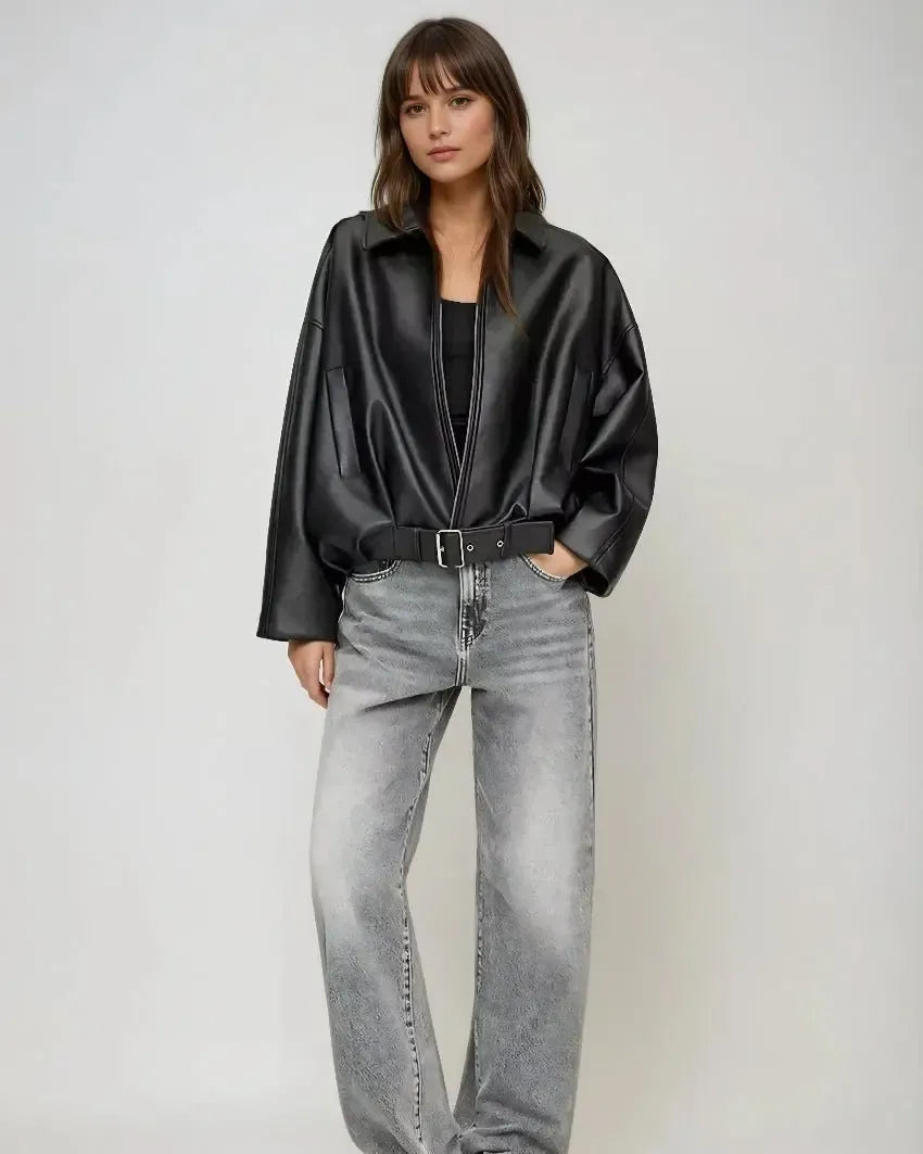Louise | Vegan Leather Jacket