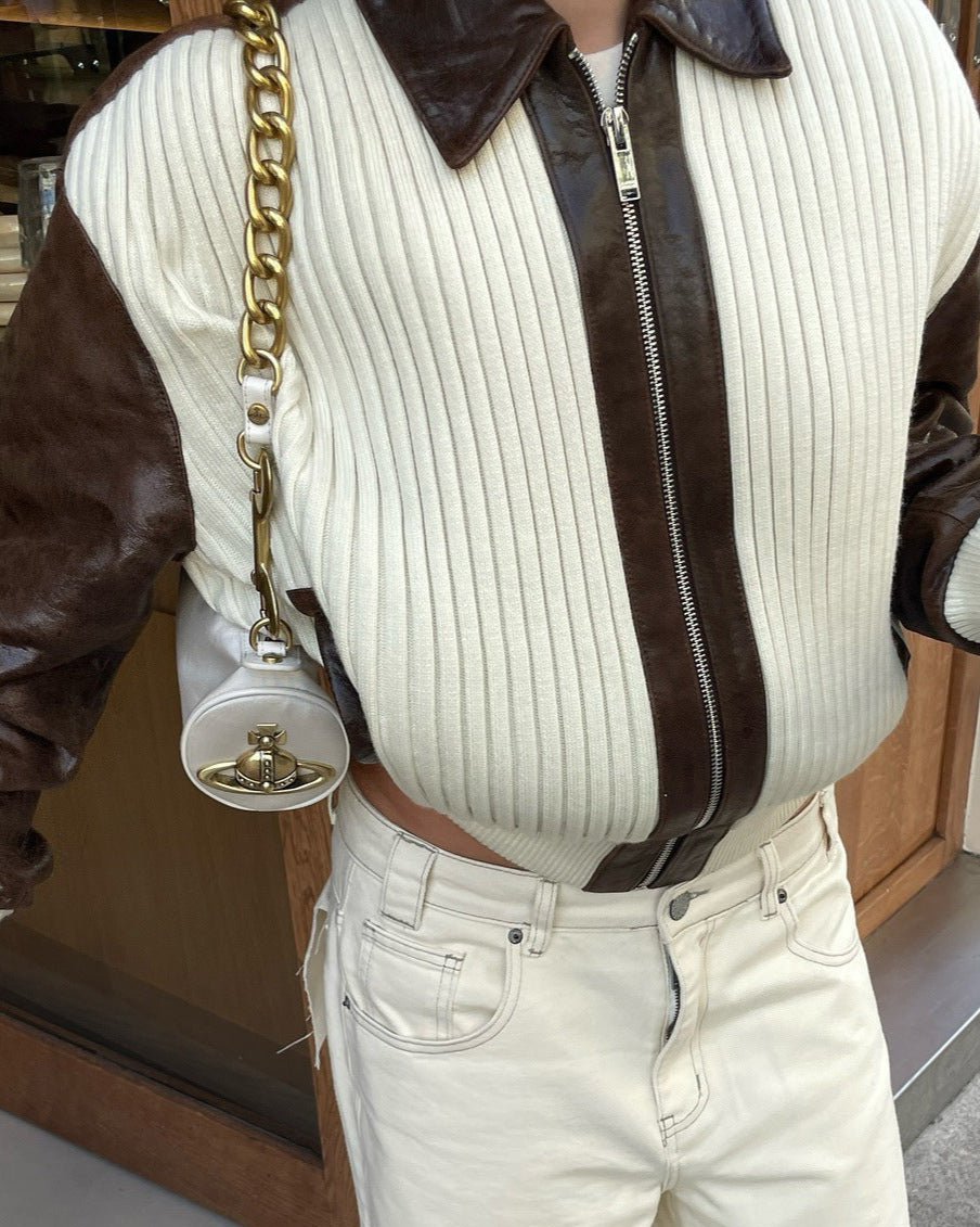 Malene | Color block shirt