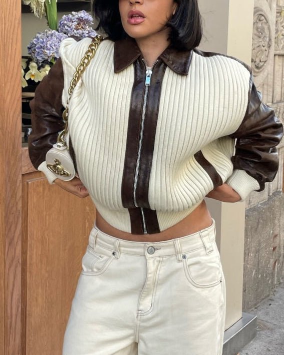 Malene | Color block shirt