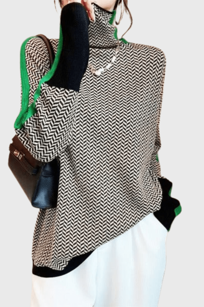 Marie | High-neck wool sweater