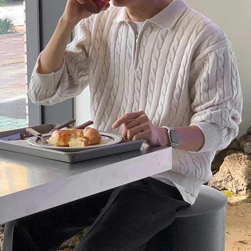 Anders | Vintage striktrøje sweater til mænd