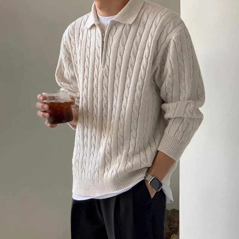 Anders | Vintage striktrøje sweater til mænd