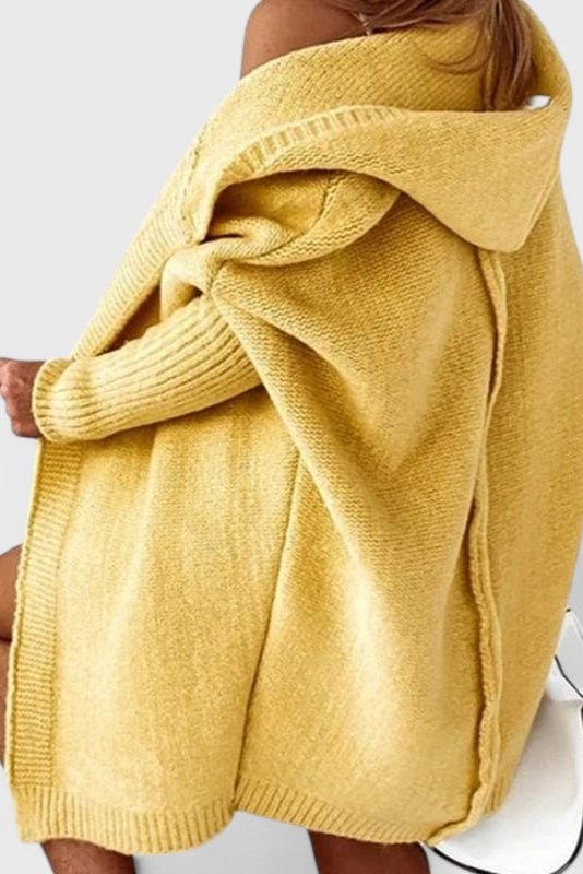 Mette | Luxury hooded cardigan