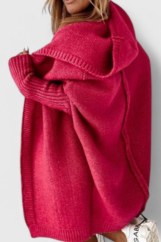 Mette | Luxury hooded cardigan