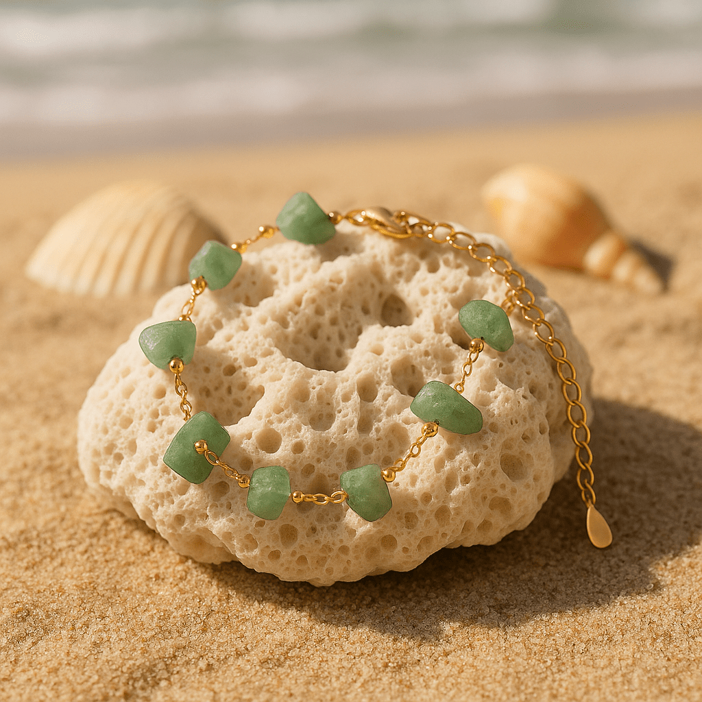 Millea | Greenstone bracelet