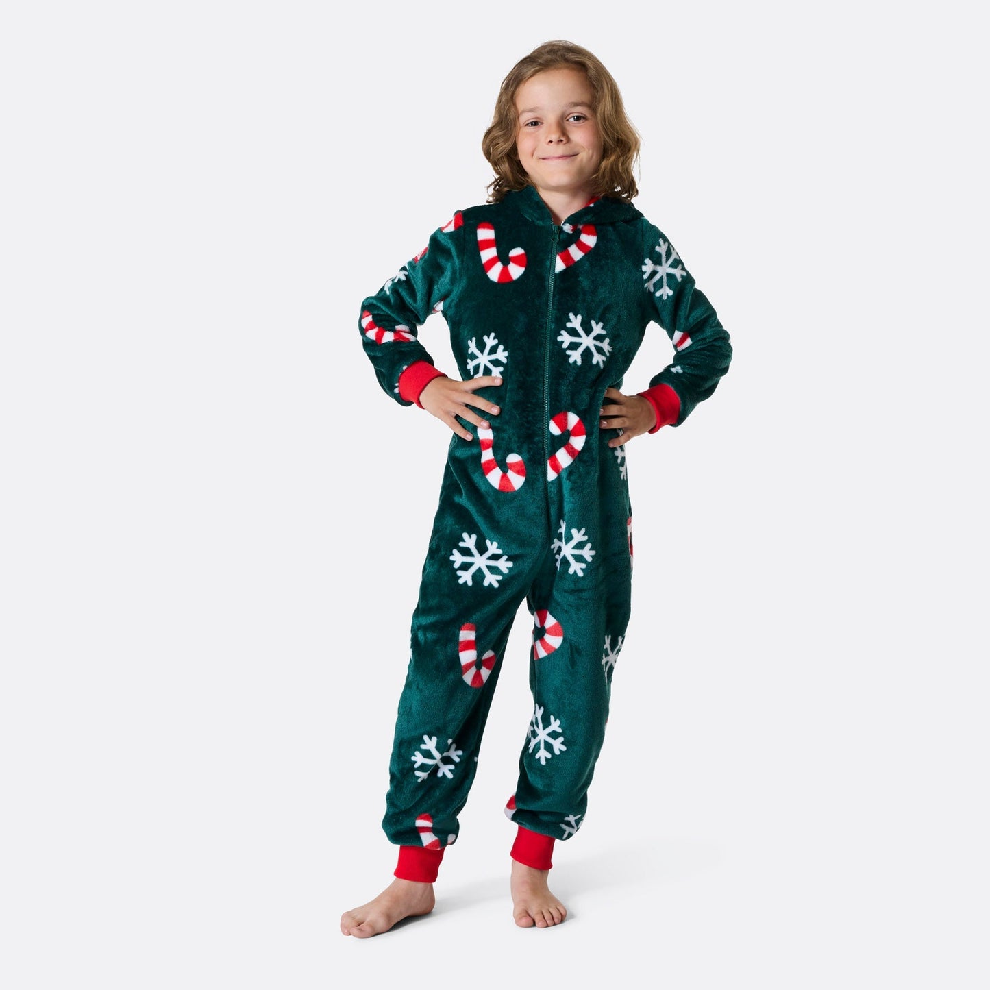 Groene Hohoho Onesie Kinderen