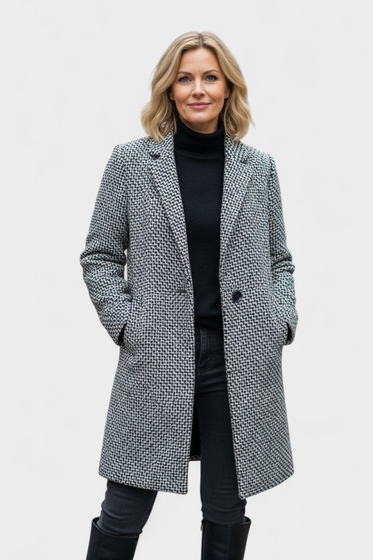 Olive™ | Premium Long Wool Coat 