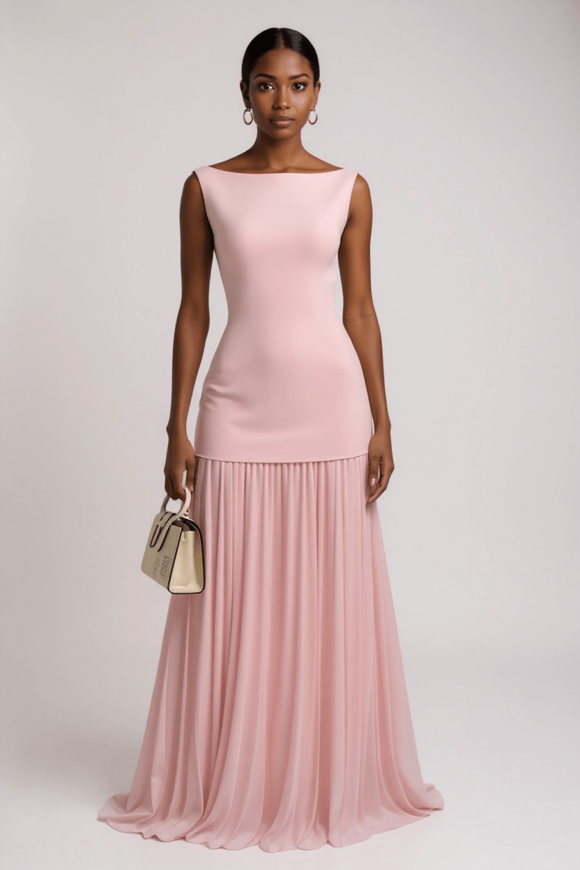 Olivia | Pleated Dress