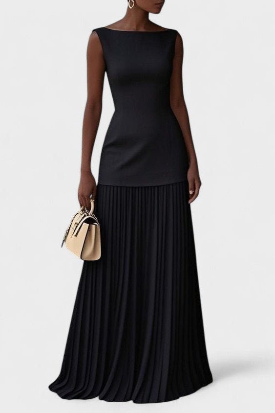 Olivia | Pleated Dress