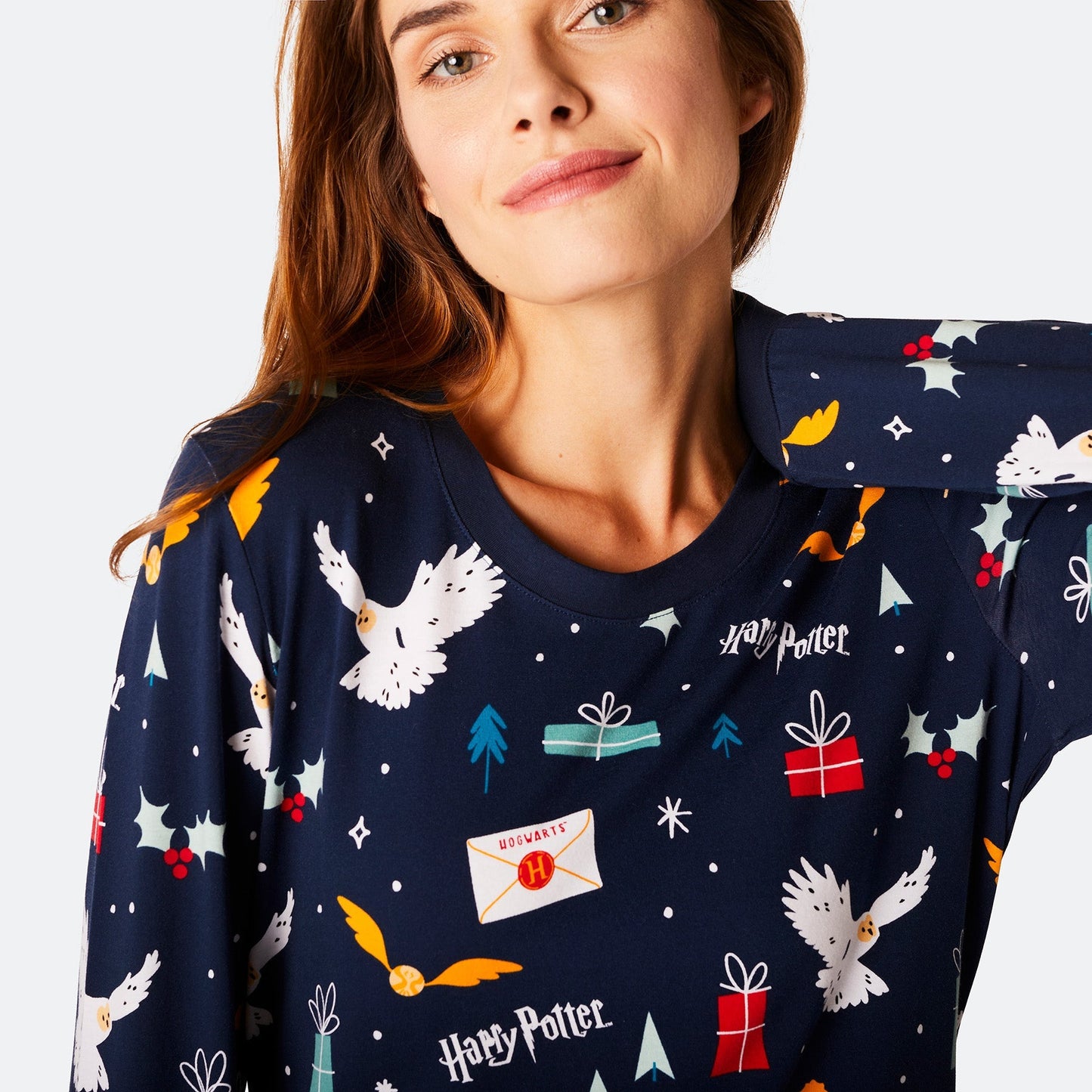 Blauwe Harry Potter Pyjama Dames
