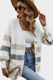 Pink | Long cardigan